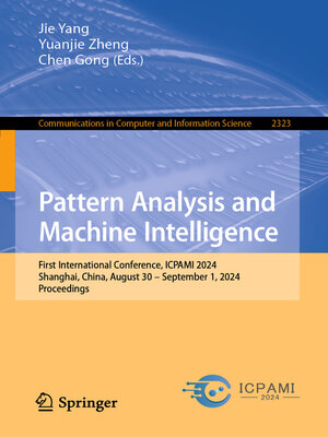 cover image of Pattern Analysis and Machine Intelligence